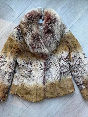 Vintage Brown Fur Jacket